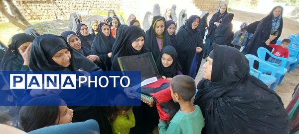 قاب های ماندگار از روستای شیاسی در استقبال از پرچم متبرک حرم امام حسین(ع)