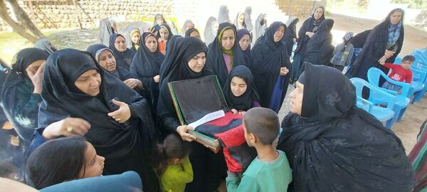 قاب های ماندگار از روستای شیاسی در استقبال از پرچم متبرک حرم امام حسین(ع)