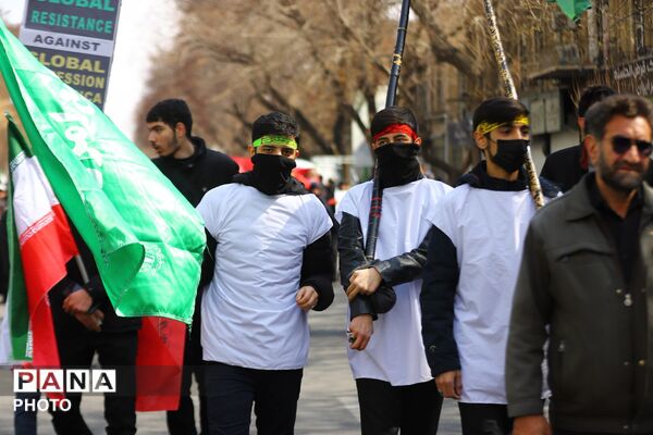 راهپیمایی روز جهانی قدس در تبریز