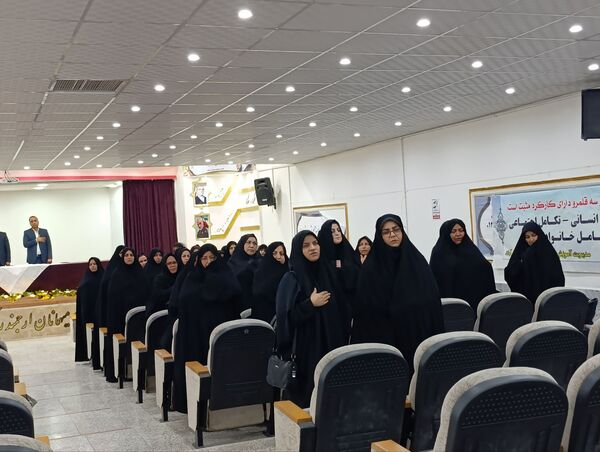 جلسه مدیران مدارس در شهرستان خلیل آباد 