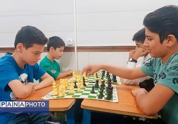 مسابقات شطرنج دانش‌آموزی در ورامین