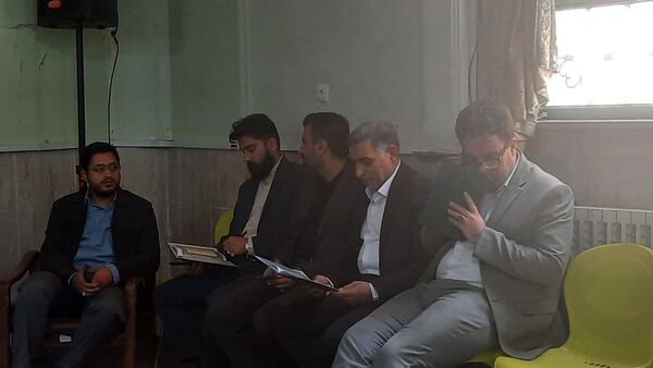 مراسم هفتمین روز شهادت‌ سید مقاومت در ناحیه۶ مشهد 
