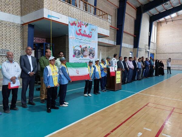 اردوی تمشک پسران شهرستان‌های جنوبی استان بوشهر در کنگان