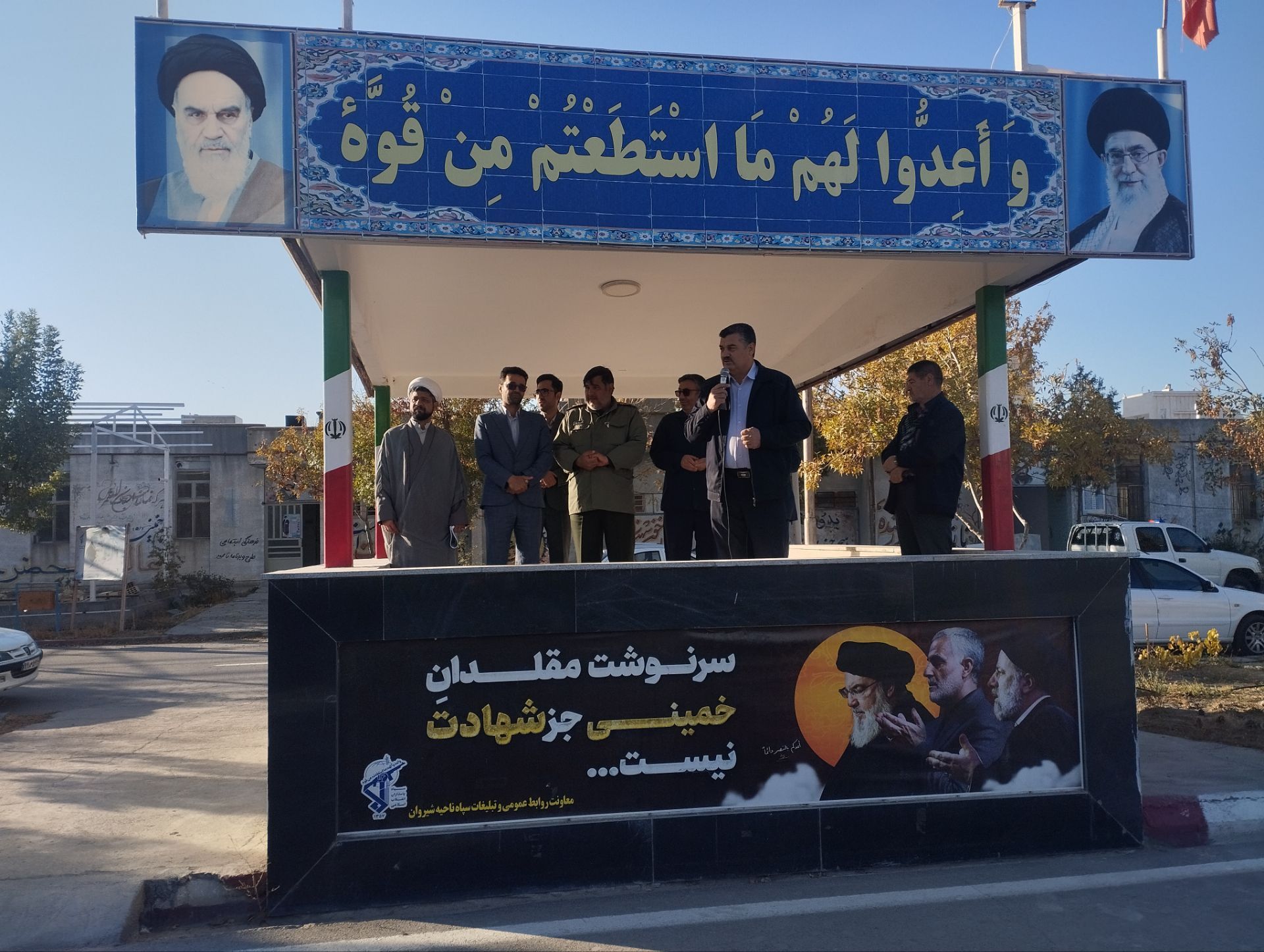 اعزام دانش‌آموزان دبیرستان‌های دخترانه شهرستان شیروان دوره متوسطه دوم به اردوری راهیان نور مناطق جنوب کشور