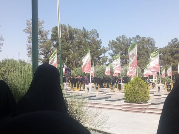 تشییع باشکوه پیکر شهدای مبارزه با اسرائیل در کاشان