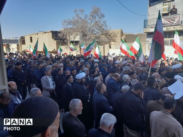 تجمع مردم جوکار در سوگ شهادت رهبر عزیز امت اسلامی