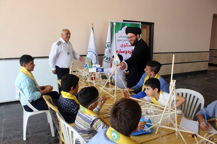 ارائه آموزش‌های مهارتی پیشتازان ویژه 120 دانش‌آموز شرکت‌کننده در پیش‌اردوی ملی