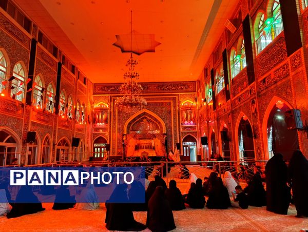 برگزاری مراسم عزاداری شب عاشورا در تکیه ابوالفضلی نیشابور 