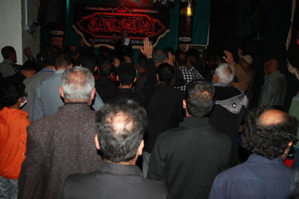 رودان در شب و روز شهادت حضرت فاطمه زهرا(س) سوگوار شد
