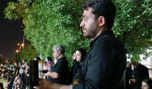 تعزیه‌خوانی در مسجد الهادی اهواز