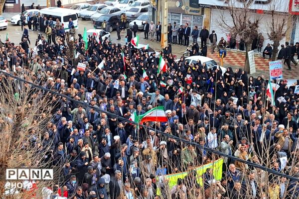 فریاد همدلی مردم شهرستان لردگان در راهپیمایی روز قدس