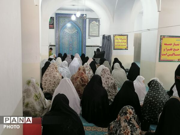 نماز جمعه در مسجد جامع شهرستان خلیل‌آباد