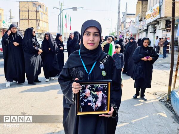 عنبرآباد در سوگ شهادت مقام معظم رهبری