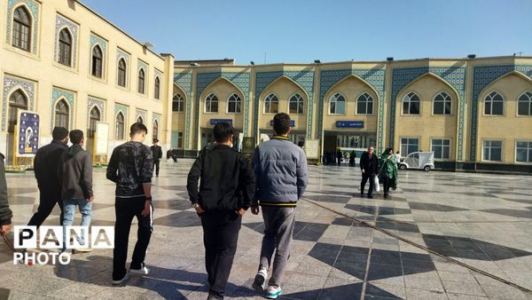 گذری بر اردوی زیارتی حرم مطهر رضوی دبیرستان شاهد ابوذر غفاری نیشابور 