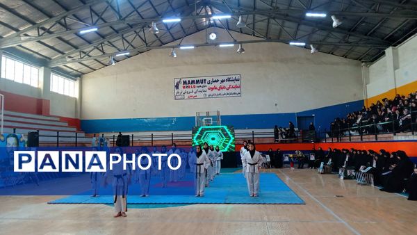 فستیوال ورزشی دختران رزمی کار در نیشابور