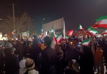 طنین بانگ الله اکبر در ناحیه ۷ مشهد