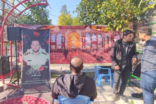 سومین سالگرد شهید علی‌اکبر رنجبر در گلزار شهدای شیراز