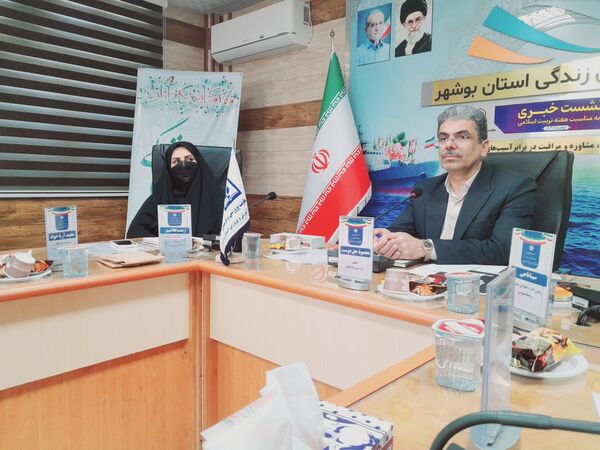 نشست خبری معاون پرورشی و فرهنگی آموزش و پرورش استان بوشهر 