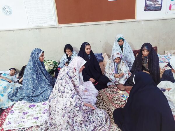 اعتکاف دانش‌آموزی در شهرستان ارسنجان