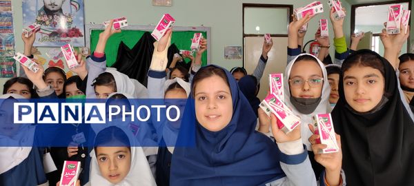 آغاز توزیع شیر در مدرسه شهید خاقانی شهرستان شیروان