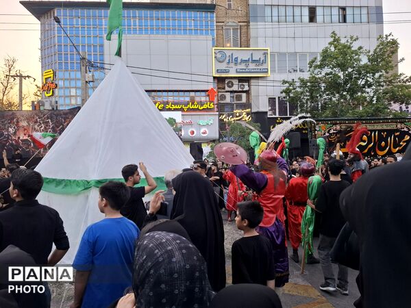 مراسم خیمه‌ سوزان در هاشمیه