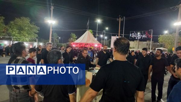 مراسم دهه اول محرم در شهرک پردیس جم