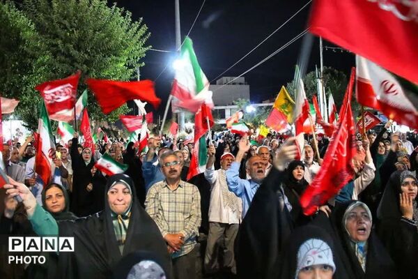 صد و هشتاد و هشتمین تجمع اقتدار و ایستادگی  مردم فردیس