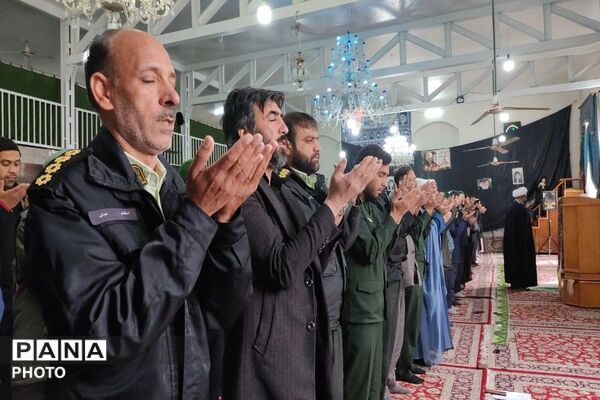اقامه نماز عبادی_سیاسی جمعه در روز جهانی  قدس  مسجد جامع شهربار نیشابور 