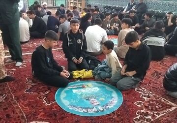 عملیات تربیتی میقات صالحین به میزبانی شبکه تربیتی بسیج سپاه اهر