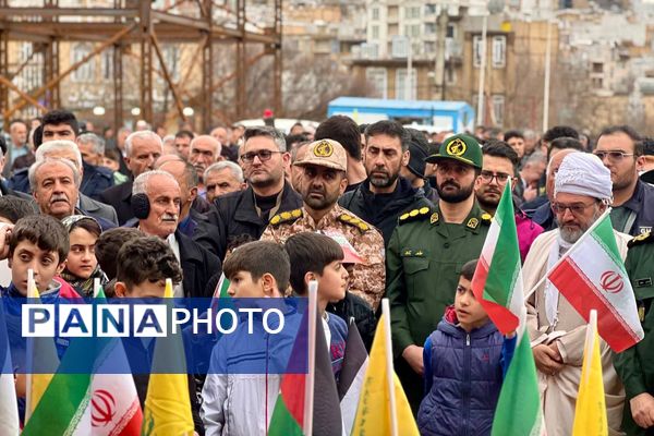 راهپیمایی گسترده ۲۲ بهمن اورامانات