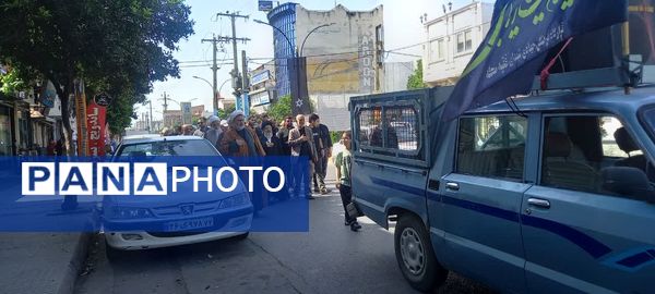 عزاداری شهادت ثامن‌الحجج(ع) در جویبار