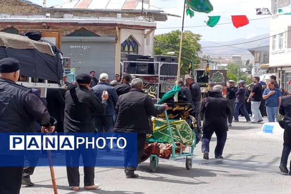 آیین عزاداری عاشورای حسینی در خوجین شهرستان خلخال