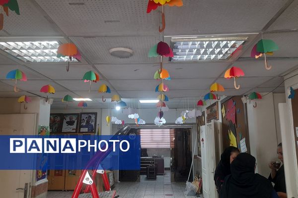 اجرای برنامه‌های پروژه مهر در مدارس میقات و شهید حیدری پردیس 