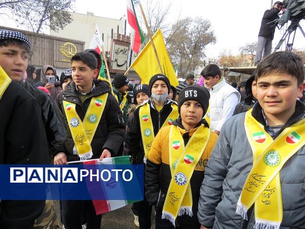 راهپیمایی باشکوه ۲۲ بهمن ماه شهرستان بجنورد 