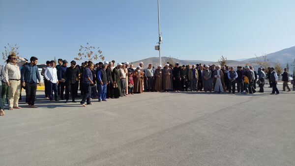 اقامه نماز باران به امامت حجت‌الاسلام والمسلمین محمدجواد شریعتی نژاد در شهرستان سملقان