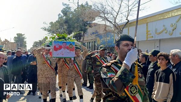 خلیل‌آباد میزبان پیکر شهید ناوگروه دوم سجاد عسکری