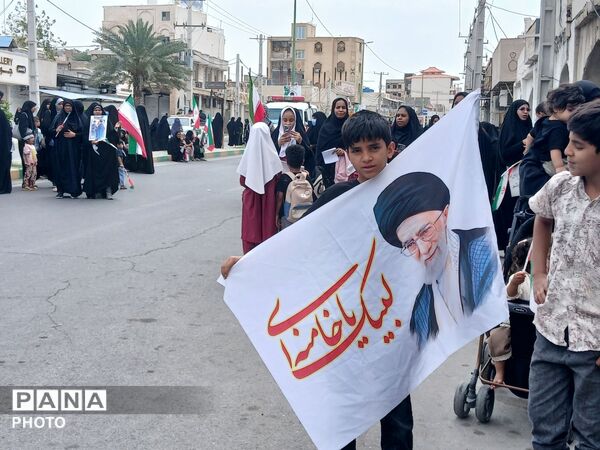 میناب در روز قدس؛ فریاد همبستگی و استکبار ستیزی در شهر مقاومت و ایثار