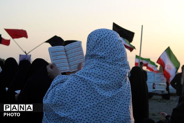 نیشابور غرق در نور استغاثه به مهدی موعود