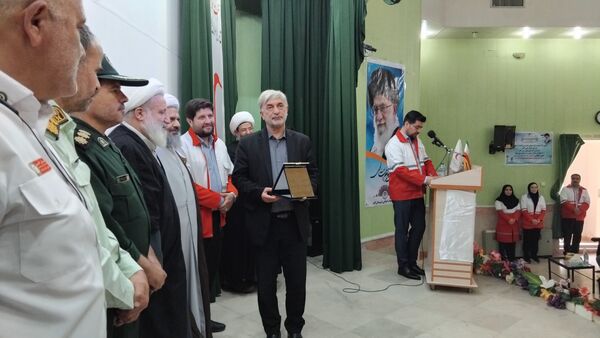 تجلیل از فرشتگان شجاع در اهر