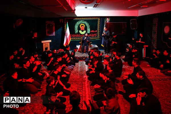 محفل عزاداری مکبرین نوجوان حرم مطهر رضوی
