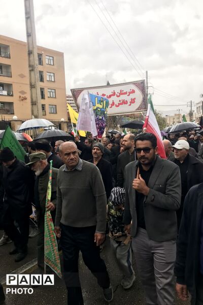 حضور مردم صدرا در راهپیمایی روز قدس