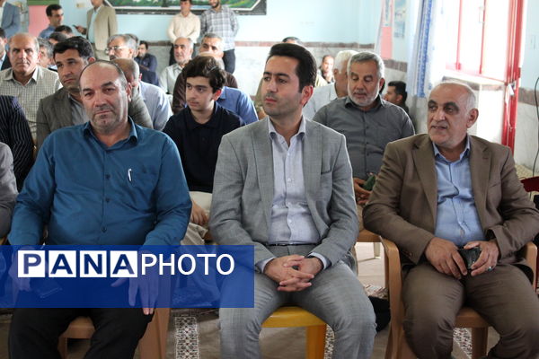 مراسم تودیع و معارفه رئیس جدید آموزش و پرورش بندپی شرقی