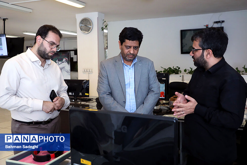 بازدید دبیر ستاد اجرایی‌سازی سند تحول بنیادین وزارت آموزش و پرورش از خبرگزاری پانا