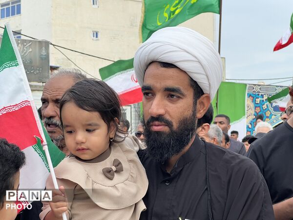 بیعت مردم جزیره قشم با آیت‌الله سید مجتبی حسینی خامنه‌ای 