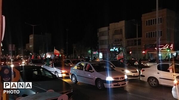 رژه ماشینی در سراسر شهر نیشابور-۳