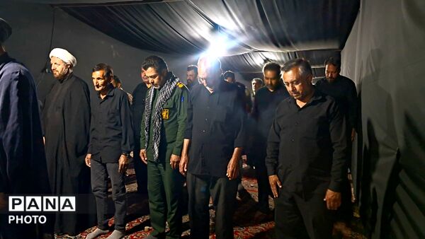 موکب مرکزی شهرستان چهارباغ برای اسکان و پذیرایی از زائران تشییع رهبر شهید 