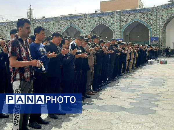 تشییع پیکر شهدای نیروی انتظامی مشهد مقدس