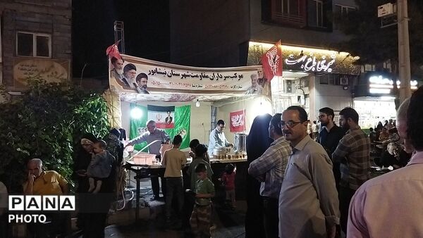 گذری بر فعالیت موکب سرداران مقاومت در شب صد و نود و پنجم از اجتماعات 