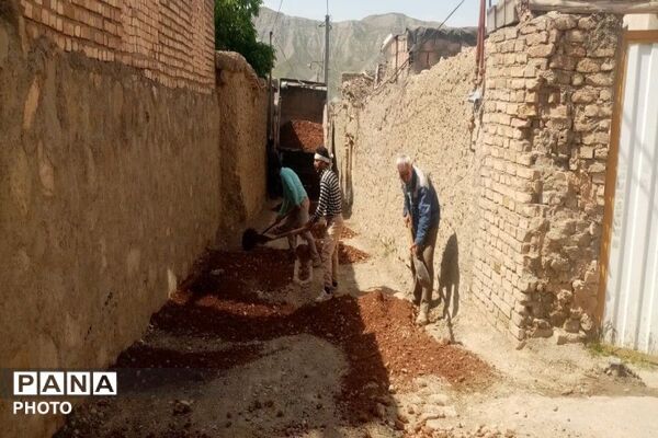 بهسازی و زیرسازی  کوچه‌های فرعی خیابان‌های شهر بار