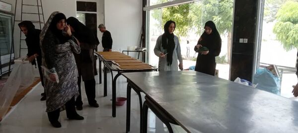 آیین پخت بزرگترین حلوا در شهرستان کاشمر